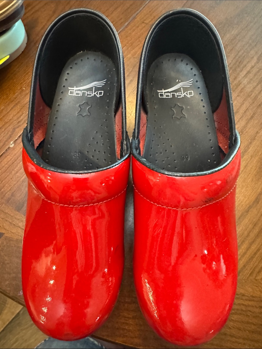 Women’s Dansko Red Clogs